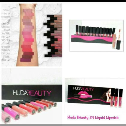 Huda Beauty 24 Pcs Liquid Lipsticks